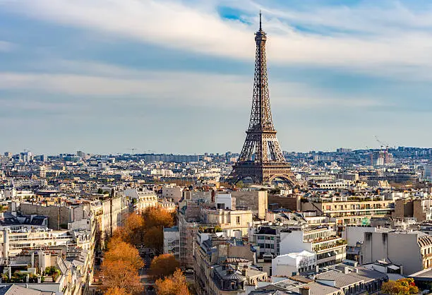 Eiffel Tower daytime view